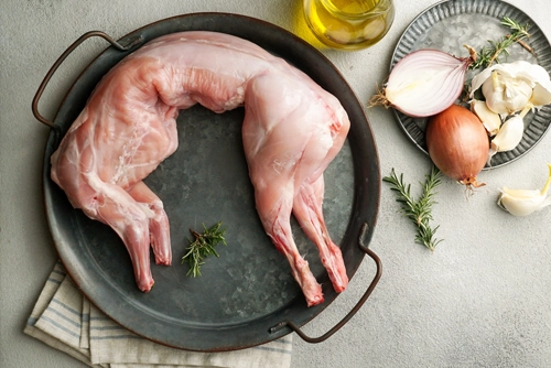 surowy królik ekologiczny tuszka eko